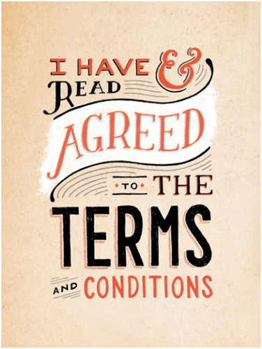 terms and conditions