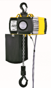 yale cpv electric hoist with chain bag