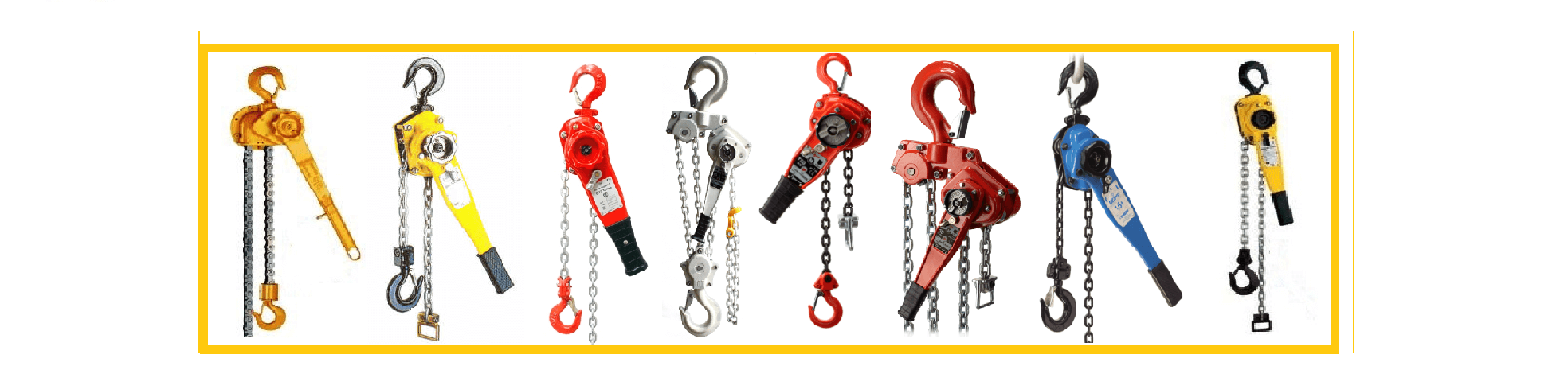 lever hoist collection from Lifting Hoists Direct