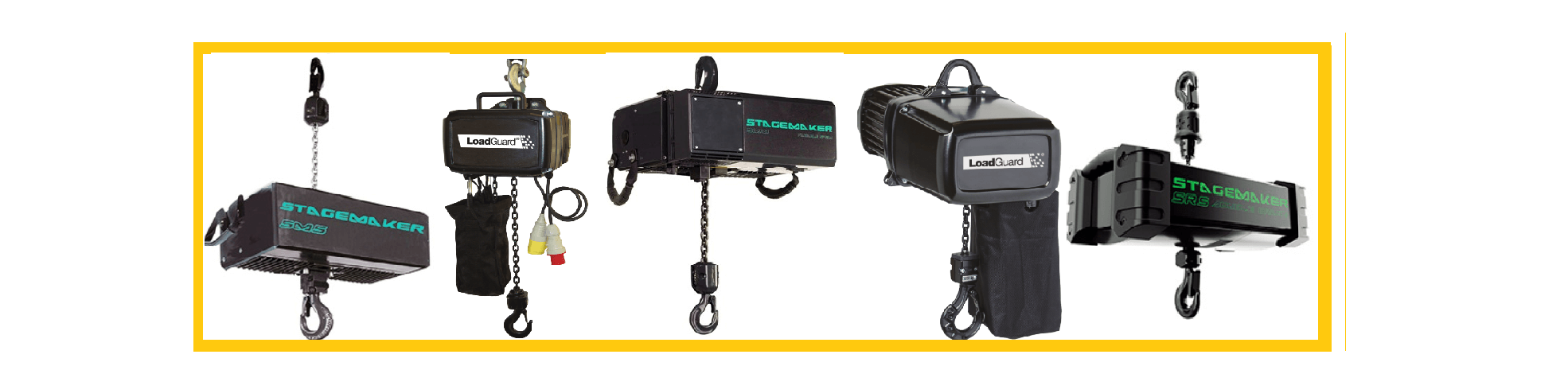 Stage Hoist collection from Lifting Hoists Direct