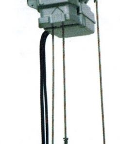 Minifor hoist showing bottom block