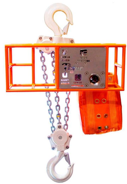 Tiger Rov chain block with chain collector