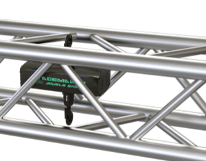 SR stage hoist on stage rigging