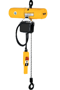 yale cps electric hoist with chain collector