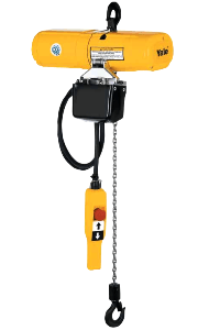 yale cps electric hoist with chain collector