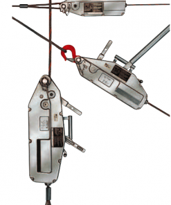 Yale wire rope cable pullers