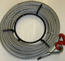 wire rope for cable pullers