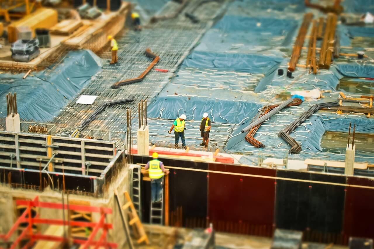 construction site work