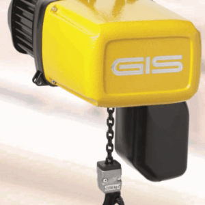 GIS electric chain hoist front & side view