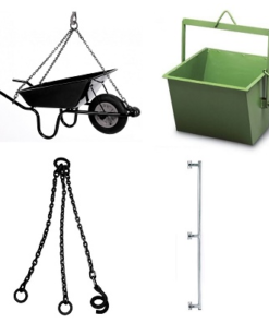 TEA L'Europea hoist accessories for use with scaffold hoists