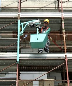 Imer BE 200 scaffold hoist in action