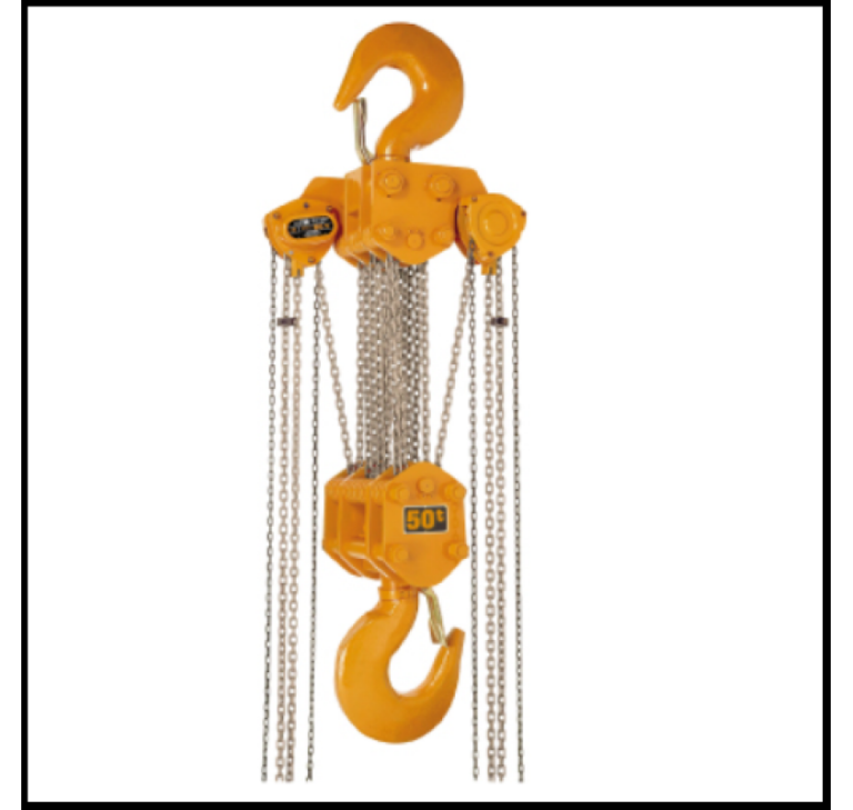 Kito CB Chain Block 50 tonne Block & Tackle Lifting Hoists Direct