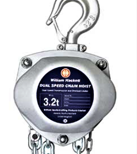 Hacketts dual speed chain block