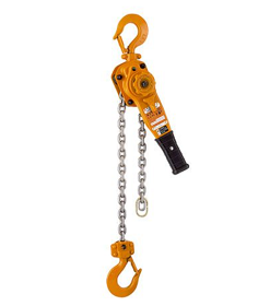 Kito lb ratchet lever hoist for manual lifting