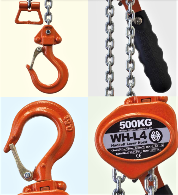 L4 compact lever hoist parts