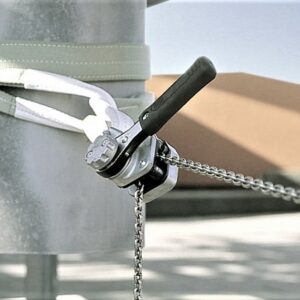 Kito LX lever hoist in action