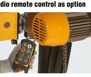 kito eq electric hoist remote control option