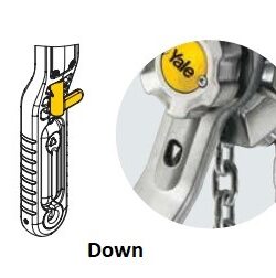 Utility lever hoist controls
