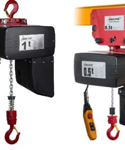 delta deh electric hoist dimensions