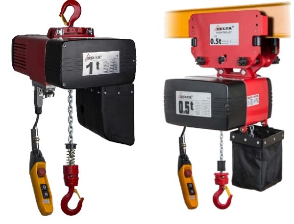 delta deh electric hoist dimensions