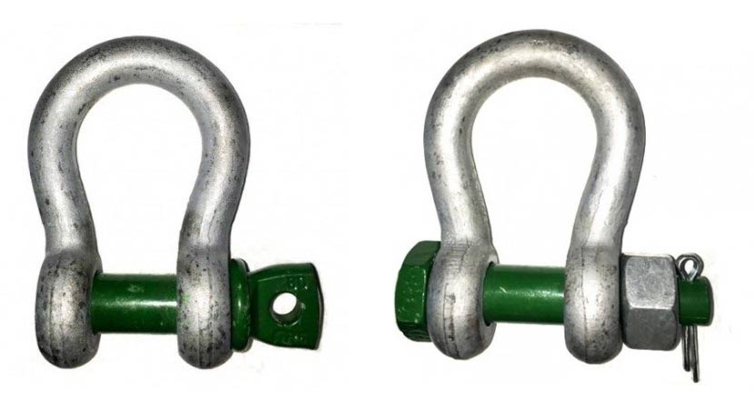green pin sow shackle types