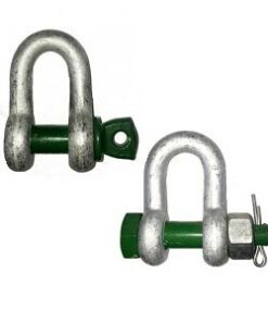 green pin dee shackles