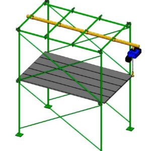 Scaffold Runway Crane System