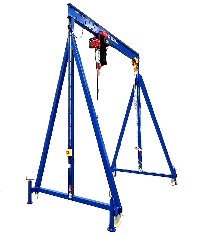 mobile a frame gantry 1 tonne