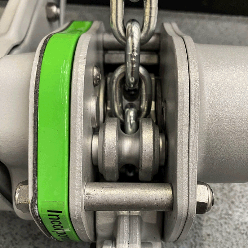 Sub Sea Lever Hoist – Tiger UL26 chain guide